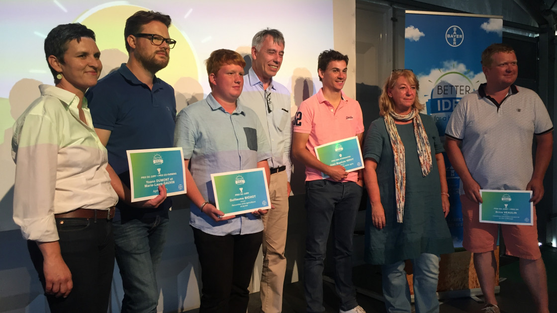 Concours Better Idea 2018: cinq idées innovantes d'agriculteurs récompensées!
