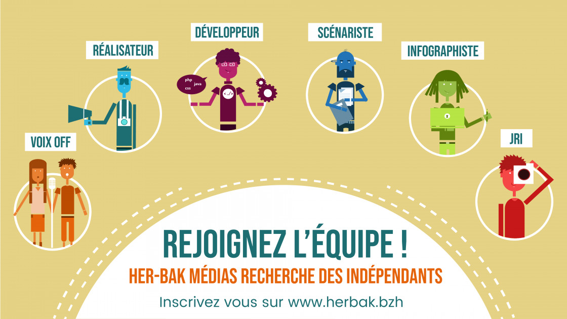 Indépendants, intermittents, vous souhaitez faire partie de l’aventure, rejoignez-nous!