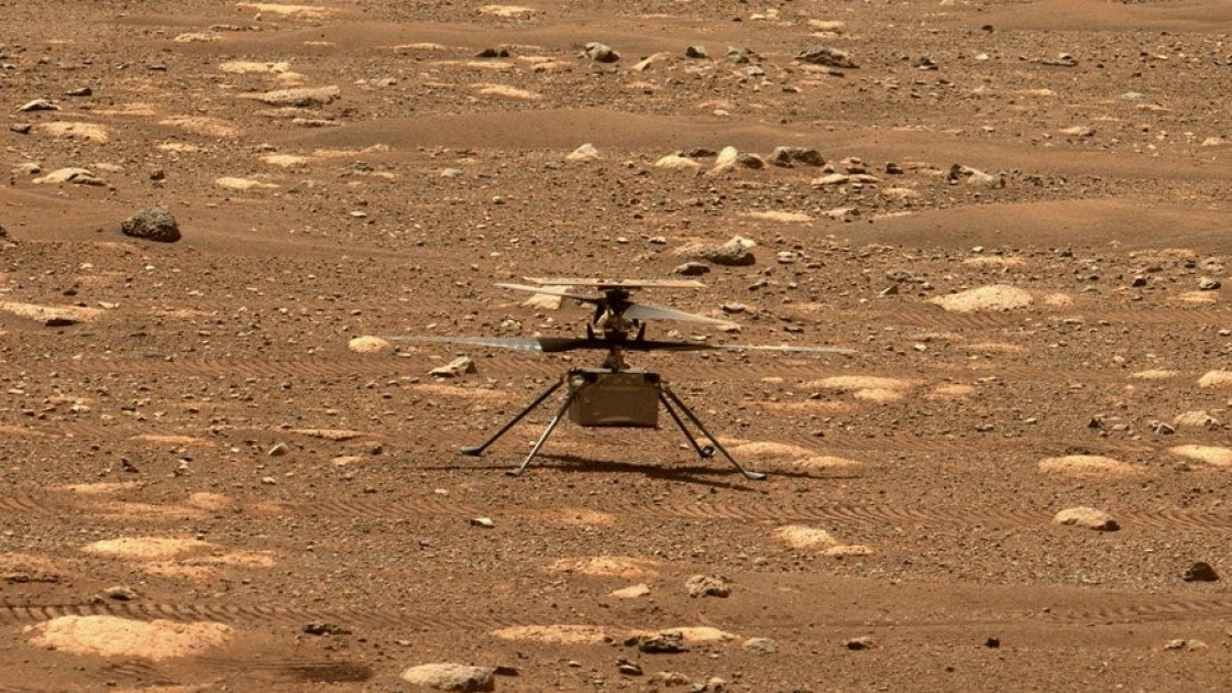 Premiers vols de drone sur Mars