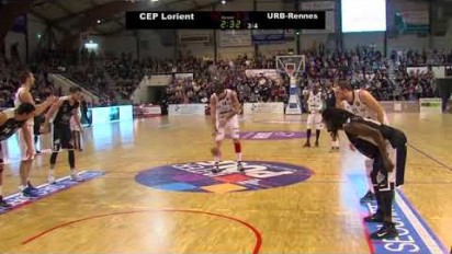 Captation vidéo match Cep Lorient Basket vs Union Rennes Basket