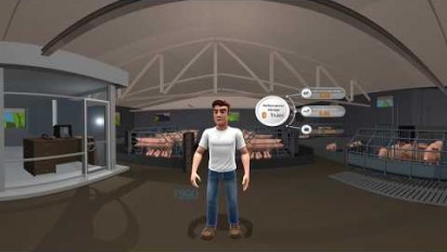 Immersion 3D en 360° chez un éleveur de porcs